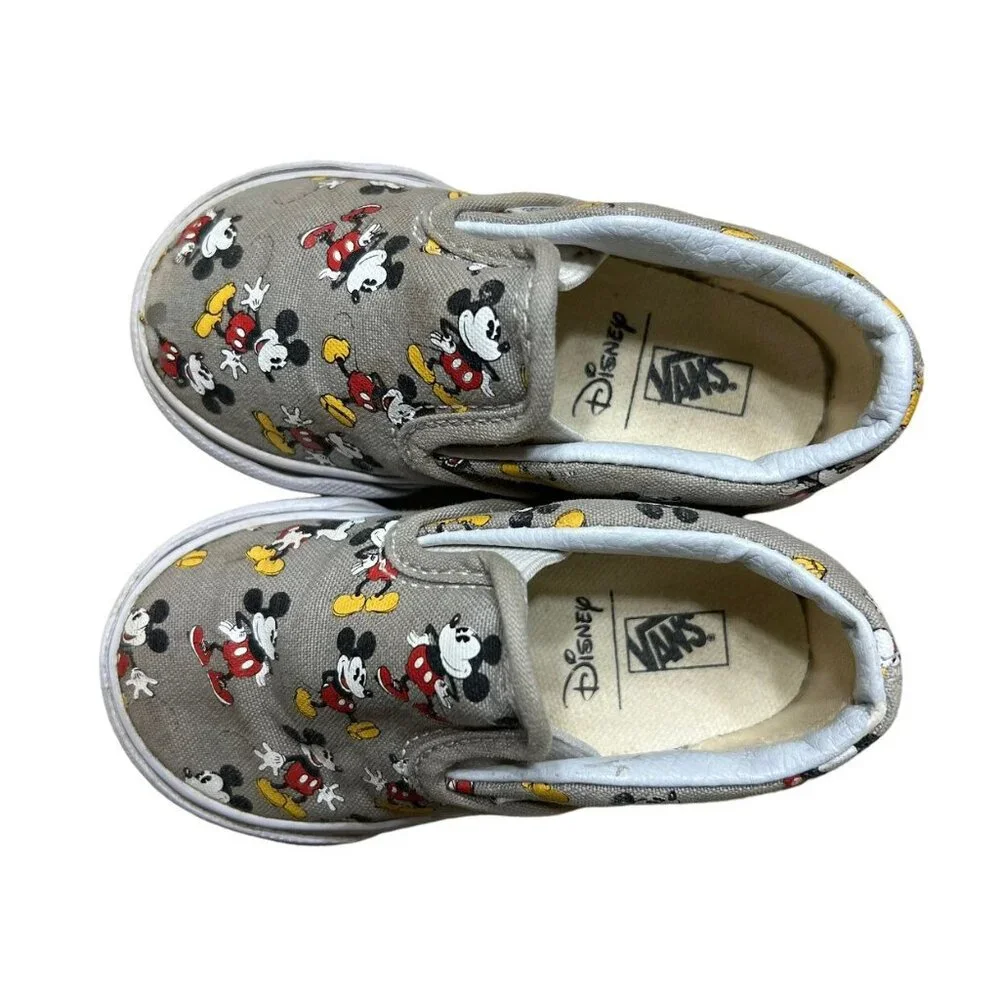 Vans Sz 4.5 Limited Edition Disney Mickey Mouse Shoes